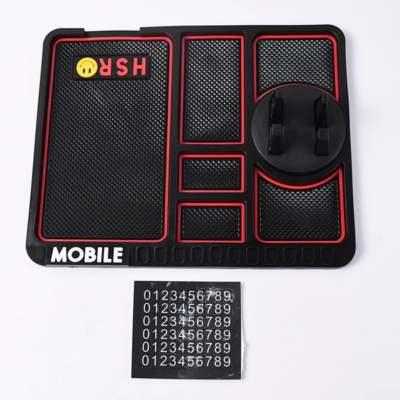 You Store - High Quality Car Dashboard Mat with Non-Slip Phone Holder for Secure Driving