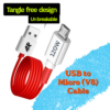 ARmaxtro - 120W & 6A Fast Charging USB to Micro USB (V8) Cable –  High Speed Mobile Charging & Data Transfer Cable (1 Meter)