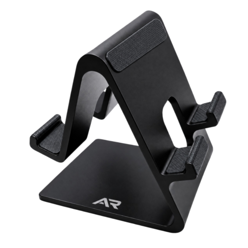 ARmaxtro - Duel Sided 2 in 1 Universal Mobile and Tablet Stand | High quality Fiber Material with Anti-slip silicone pads