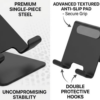 ARmax - Heavy Duty Metal Phone Holder Stand for Desk