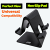 ARmaxtro - Duel Sided 2 in 1 Universal Mobile and Tablet Stand | High quality Fiber Material with Anti-slip silicone pads