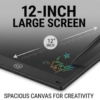 AR maxtronics - 12-Inch LCD Writing Tablet – Colorful Reusable Drawing Pad with Lock Function