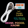 ARmaxtro - 100W & 6A Super Fast Sonic & Turbo Charging USB to Type-C Silicon Cable | Quick Power Delivery & High-Speed Data Sync for Redmi, Pocco, Xiaomi, & Android Gadgets