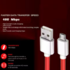 ARmaxtro - 120W & 6A Fast Charging USB to Micro USB (V8) Cable –  High Speed Mobile Charging & Data Transfer Cable (1 Meter)