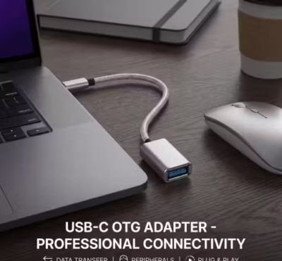 ARmax - USB-C to USB 3.0 OTG Adapter – High-Speed Data Transfer & Universal Compatibility for Smartphones, Tablets, and Laptops
